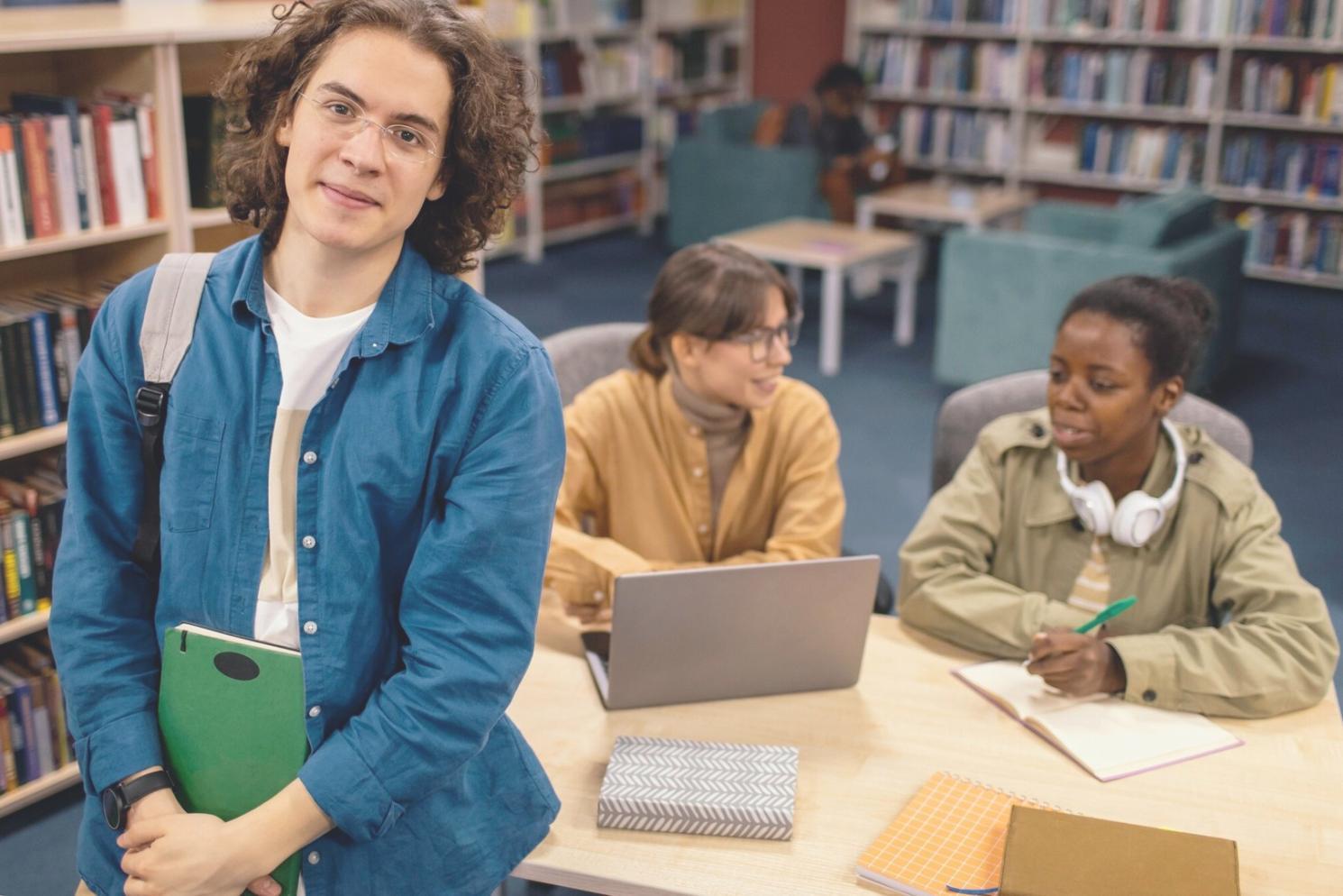 Professional financial analysis workspace with charts and reports